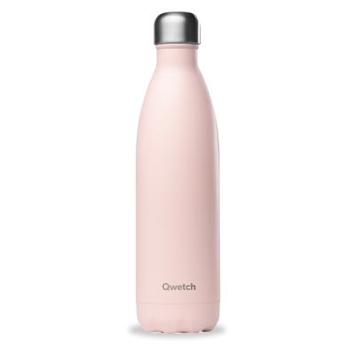 BOUTEILLE ISOTHERME PASTEL ROSE 750ML