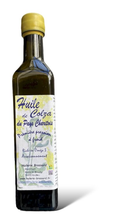 Huile de colza Charitoise 500ML
