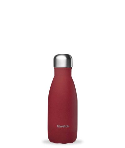 Bouteille isotherme granite rouge 260ml