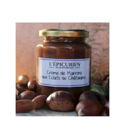 CRÈME DE MARRONS AUX ÉCLATS DE CHÂTAIGNES 125G