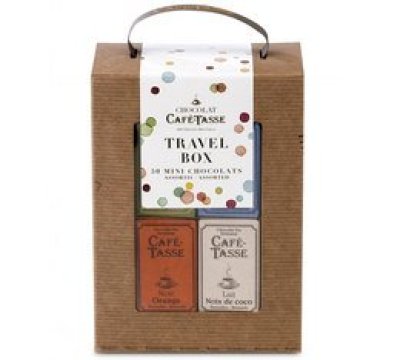 Travel-box 50 mini chocolats assortis