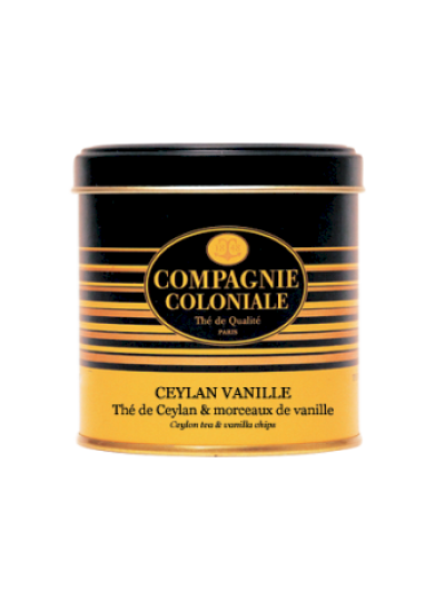 Boite Métal Ceylan Vanille 130g